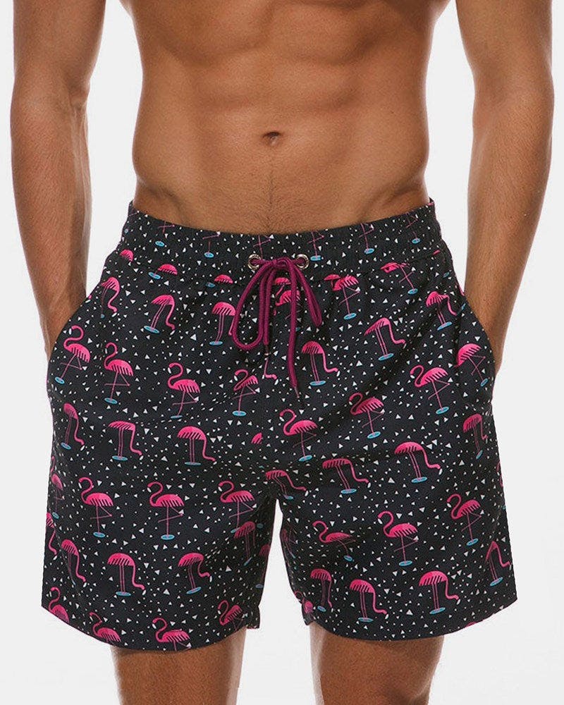 Flamingo Nights Swim Short