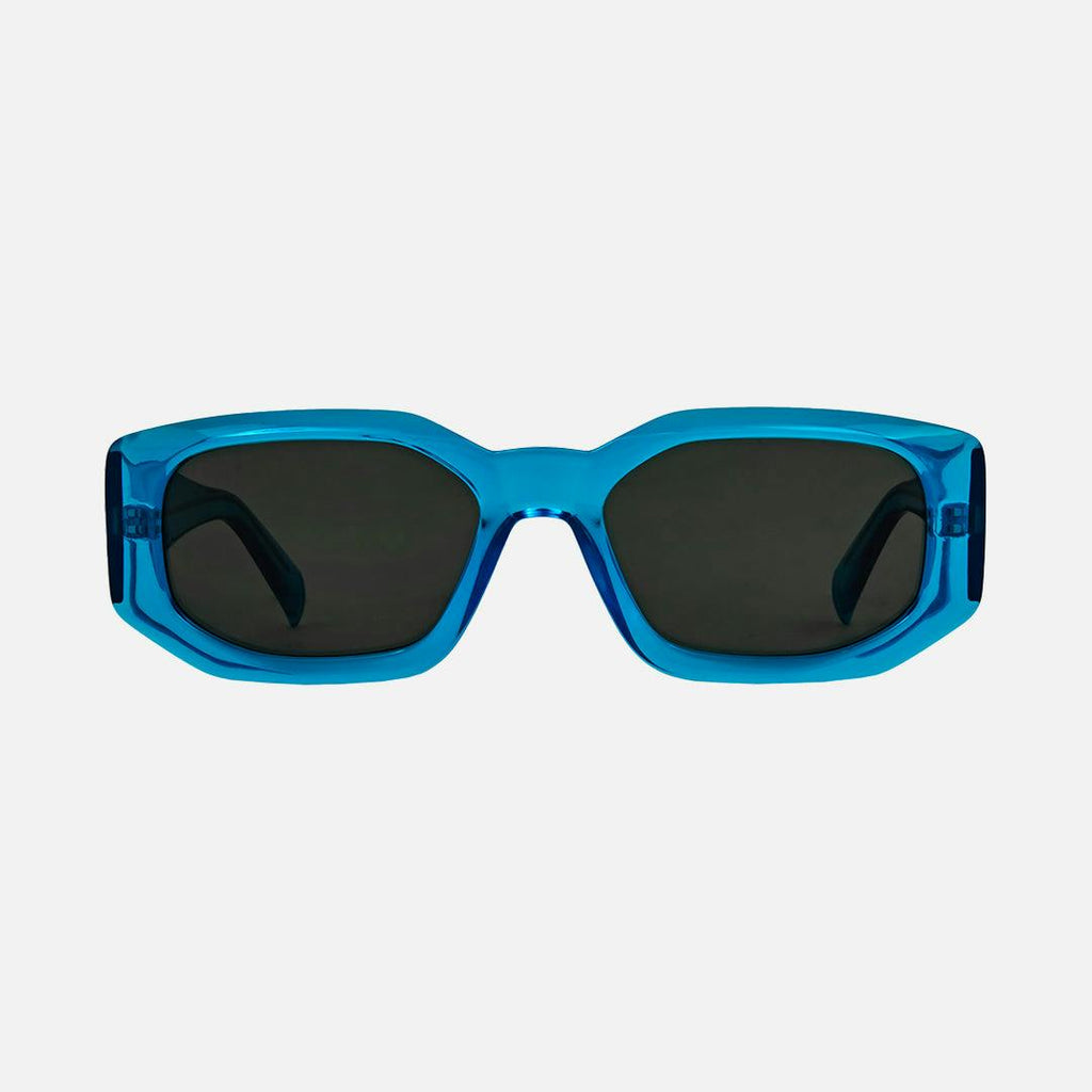 Mayhem - Gloss Crystal Cyan Frame with Grey Lens