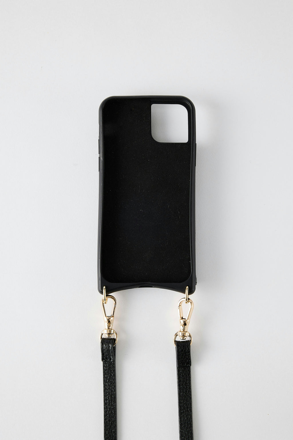 Crossbody iPhone Case | Black Gold