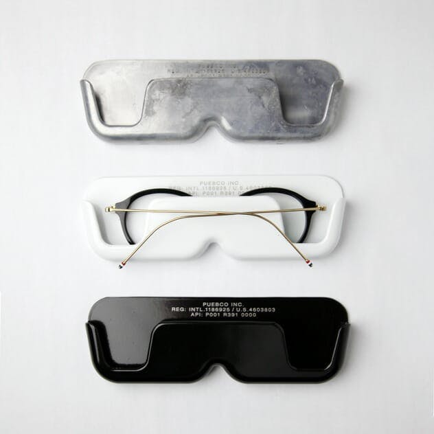 Puebco Aluminium Die Casting Glasses Holder in Natural