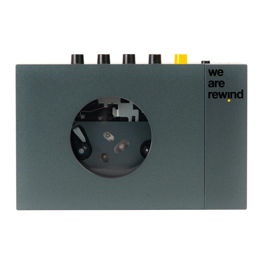 We Are Rewind Portable Cassette Player & Recorder - Keith, Grey