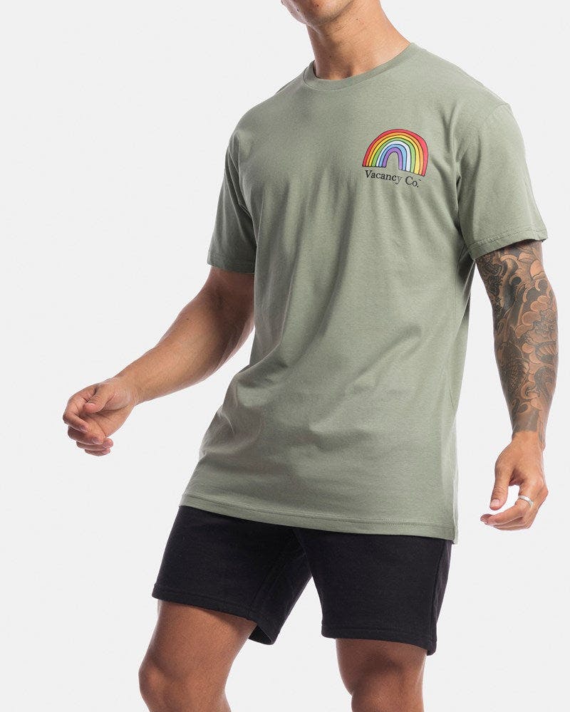 Hand-drawn Rainbow Tee