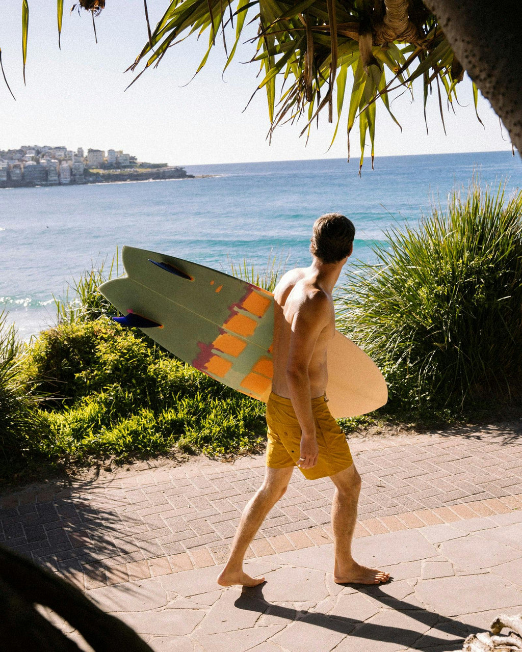 First Point 16" Boardshort - Mustard