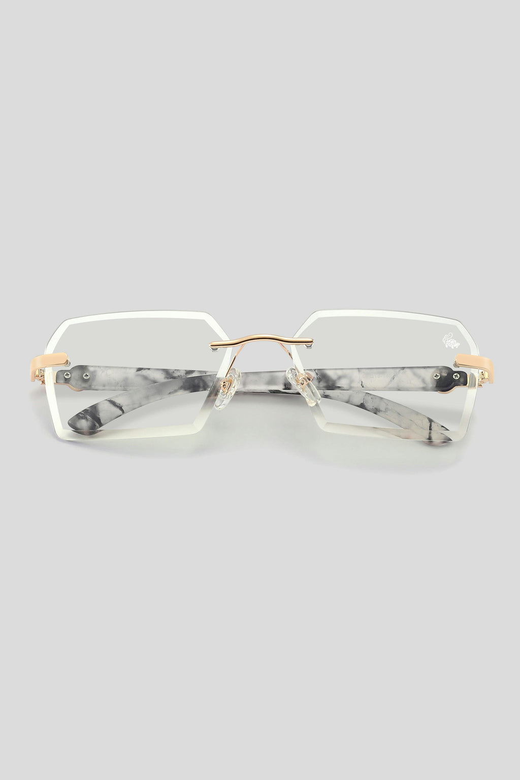 Kennedy White Marble Gold | Anti Blue