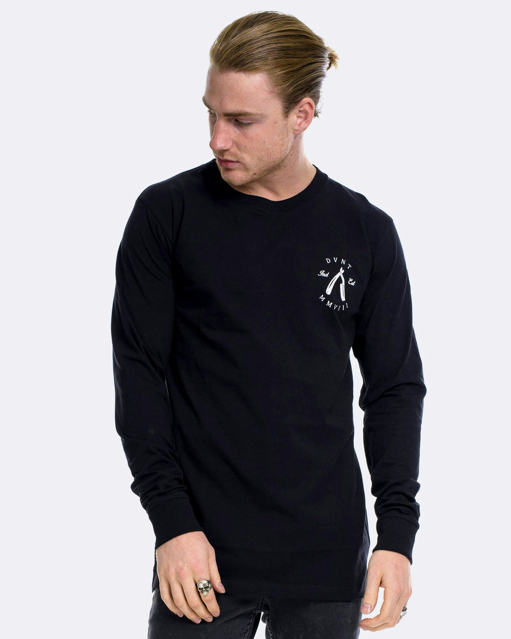 Rough Cuts Long Sleeve Tee