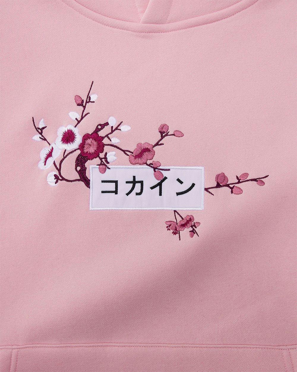 Pink / Red & White Blossom //// Hoodie