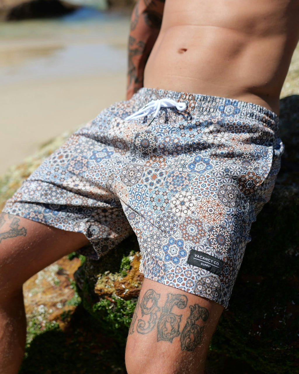 Kaleidoscope Swim Short