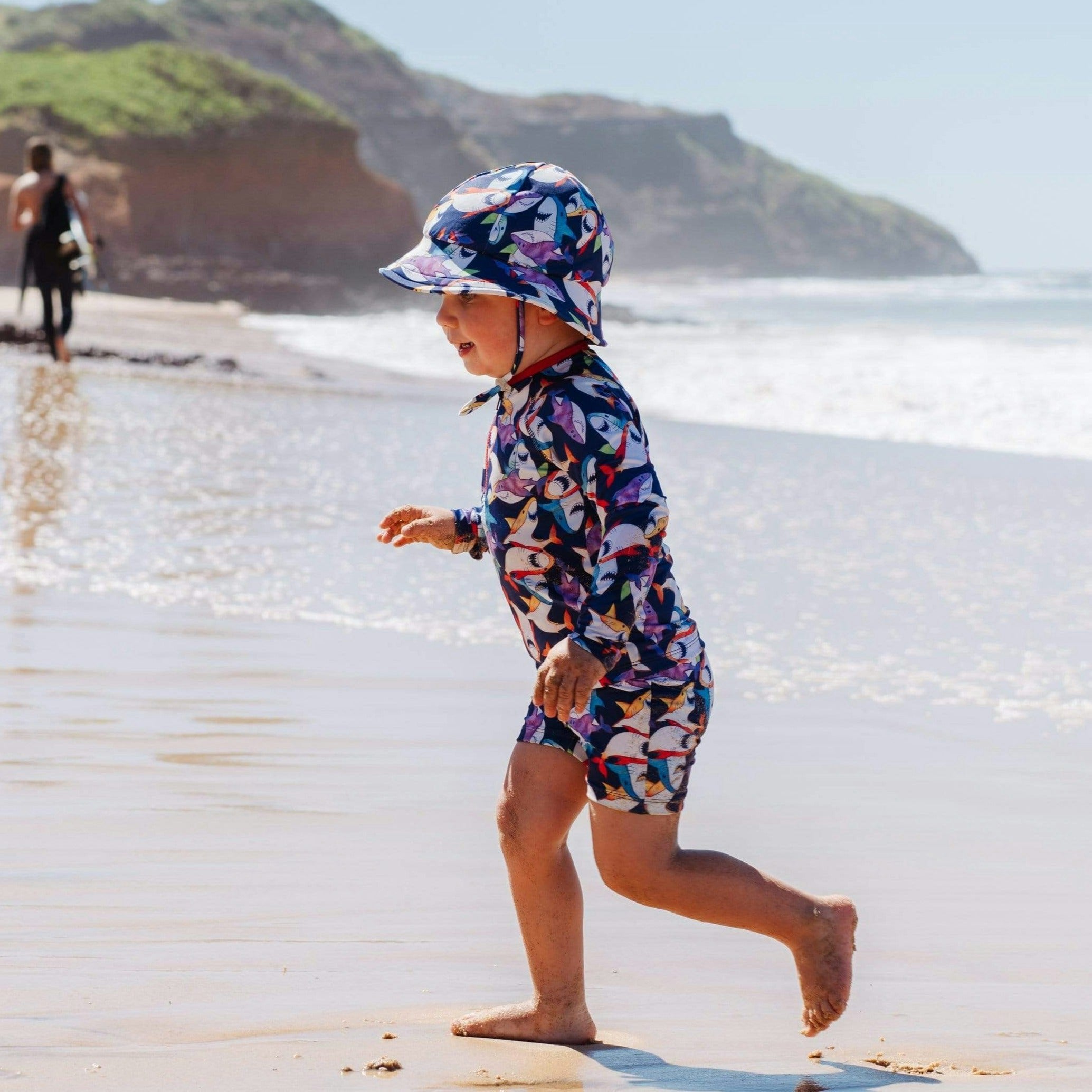 The Finn rashie - Shark Bay