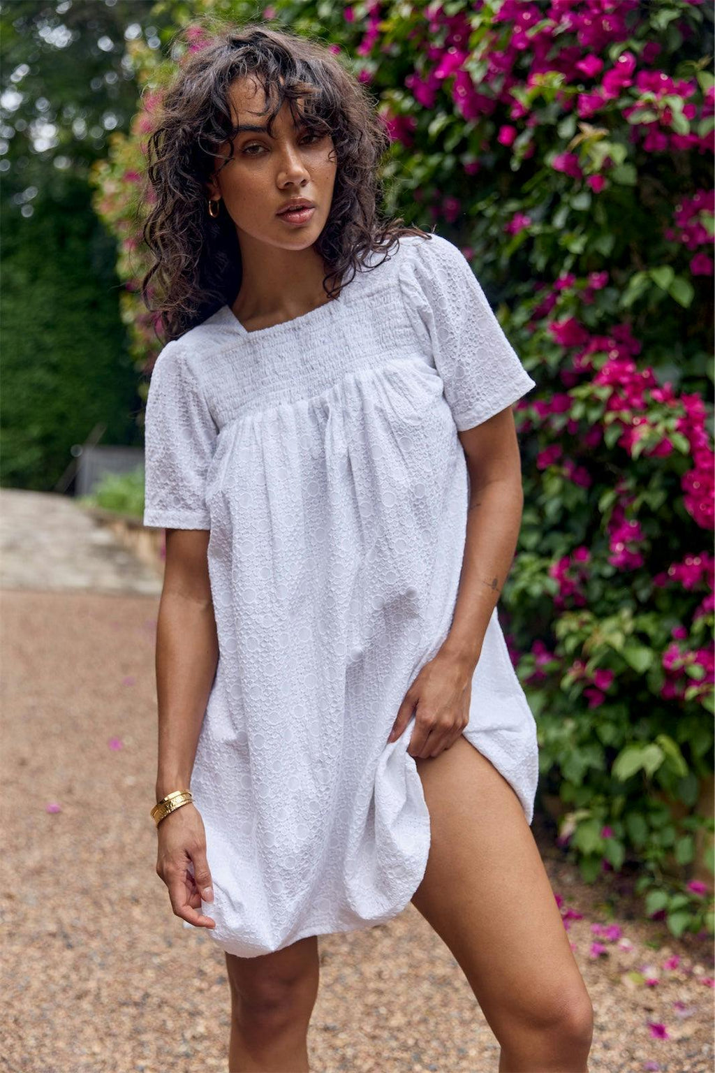 JONQUIL COTTON MINI DRESS