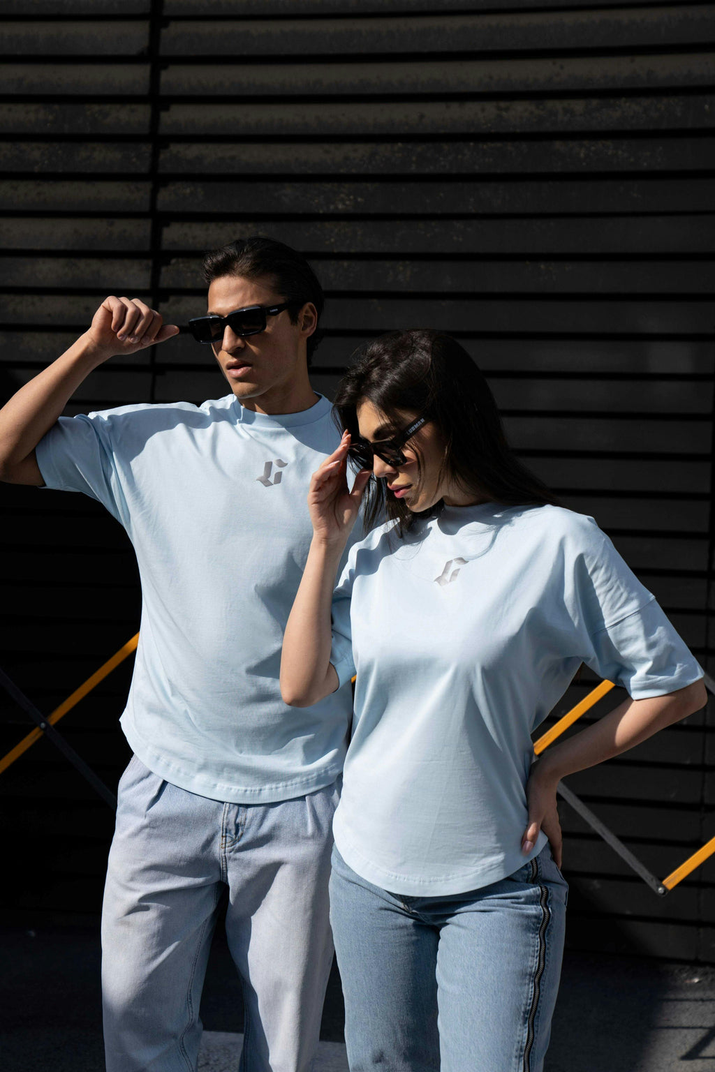 Mens Clubman 'Cyper' T-shirt / Blue