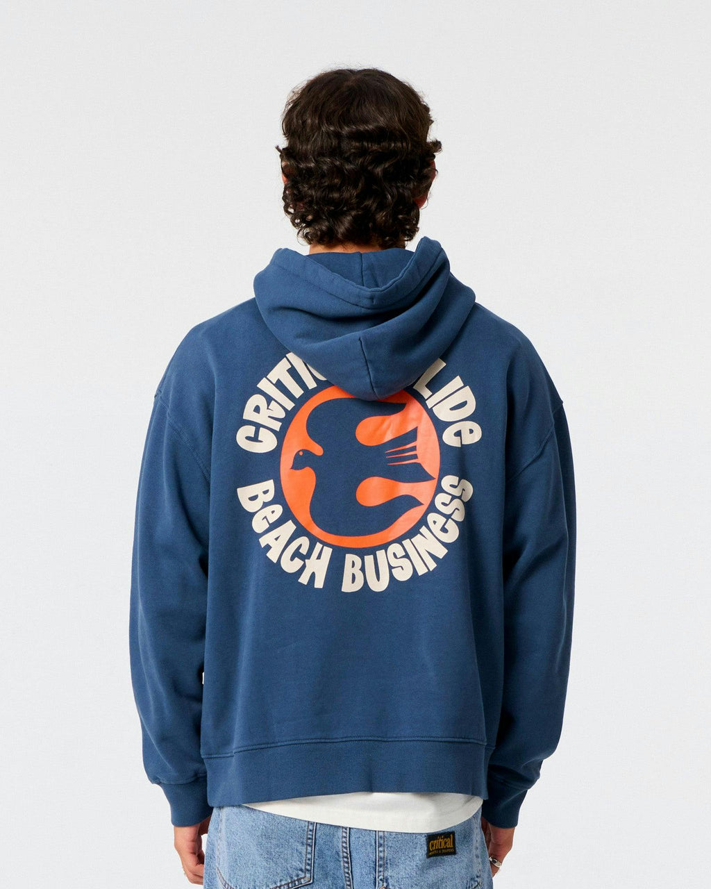 Seabird Hood - Worker Blue