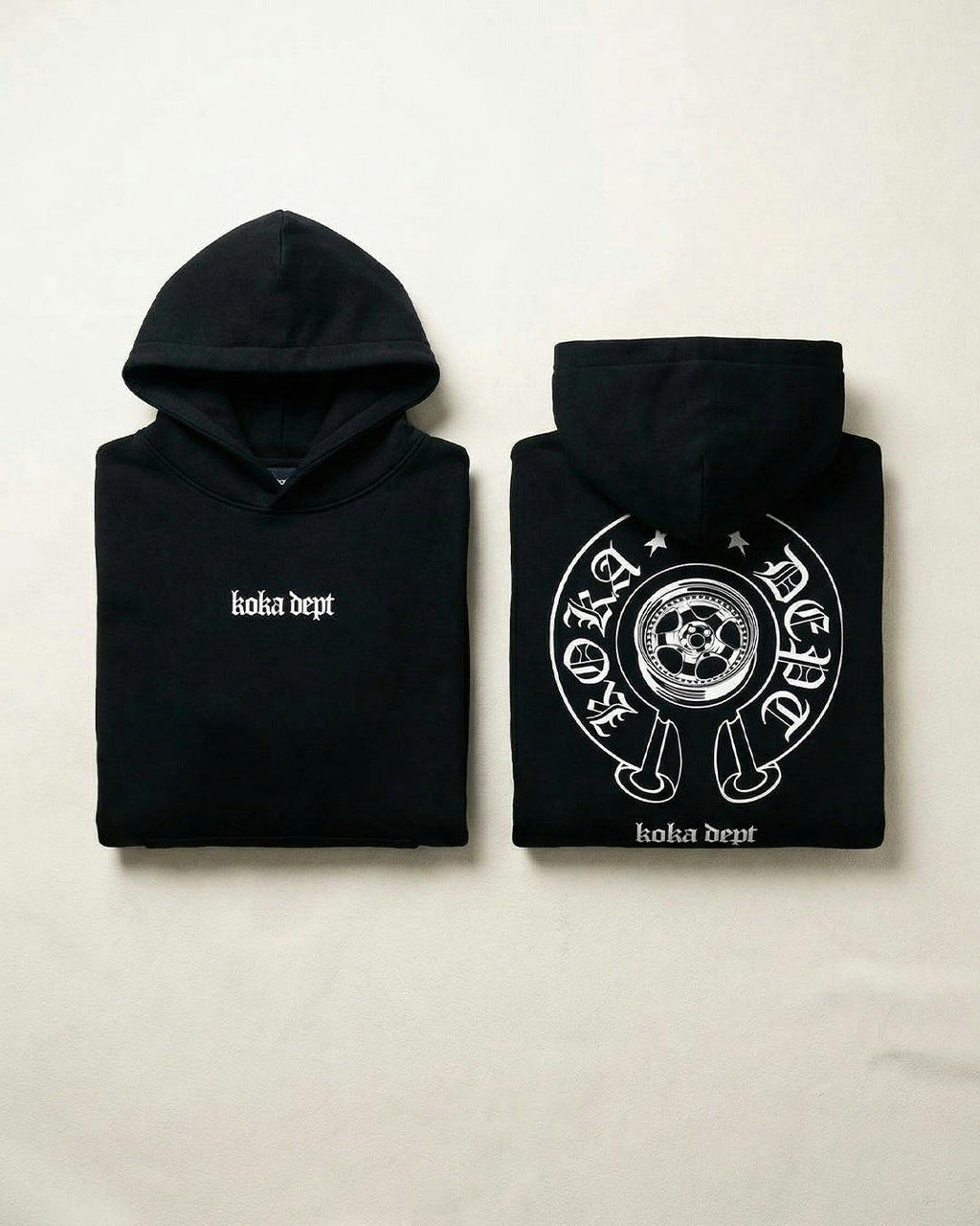 Chrome Wheel Hoodie //