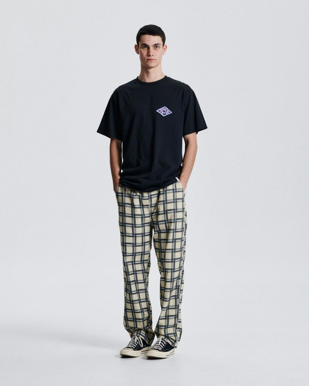 Diamond Tee - Vintage Black