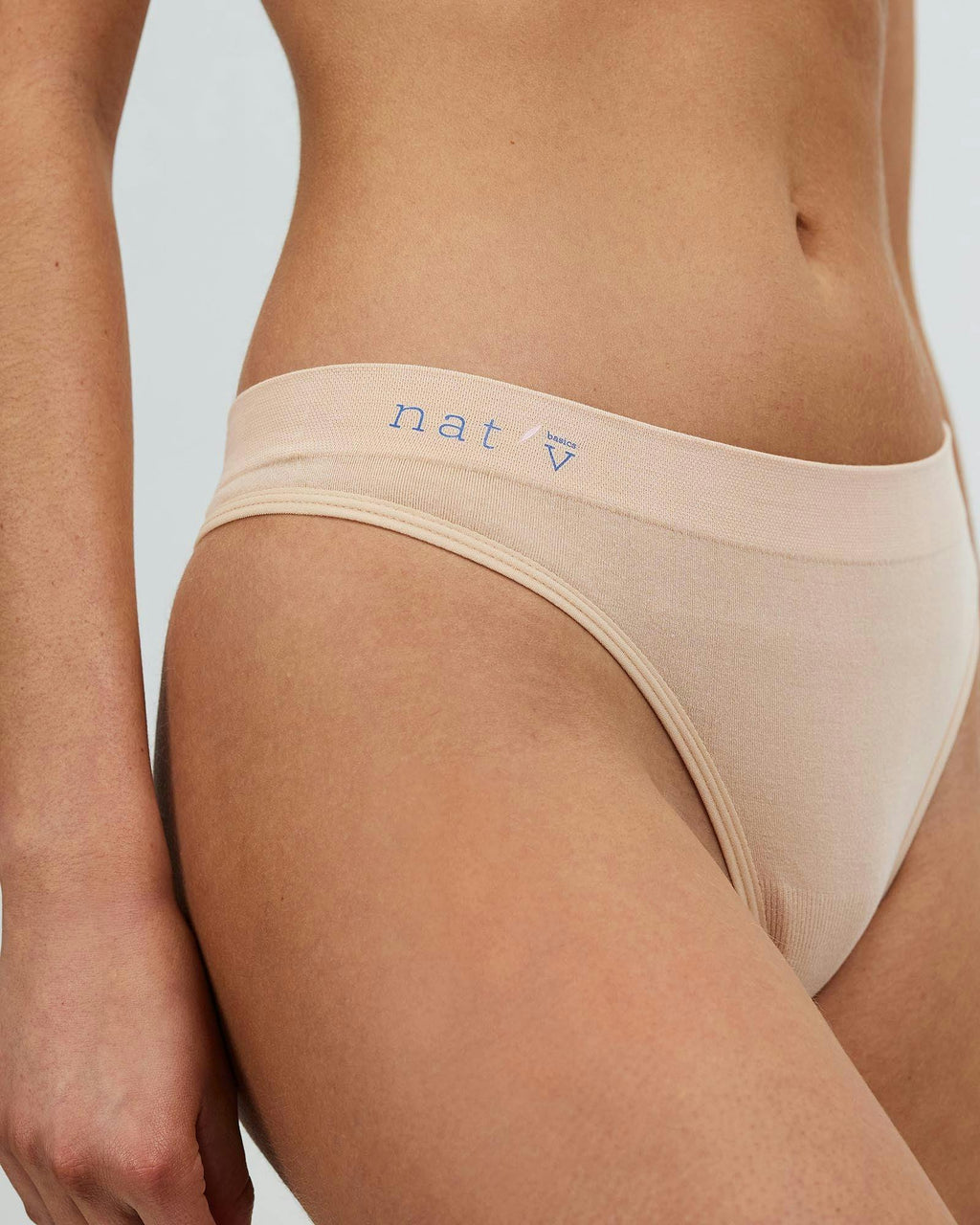 Cheeky Modal G-String Underwear 7 Pack - Bone