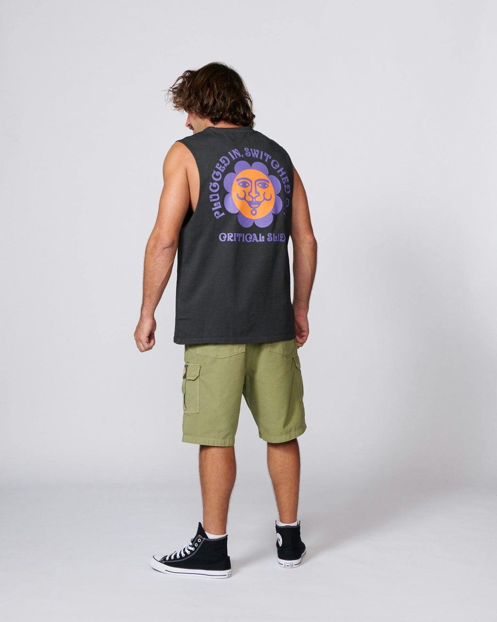 Switch Muscle Tee - Phantom