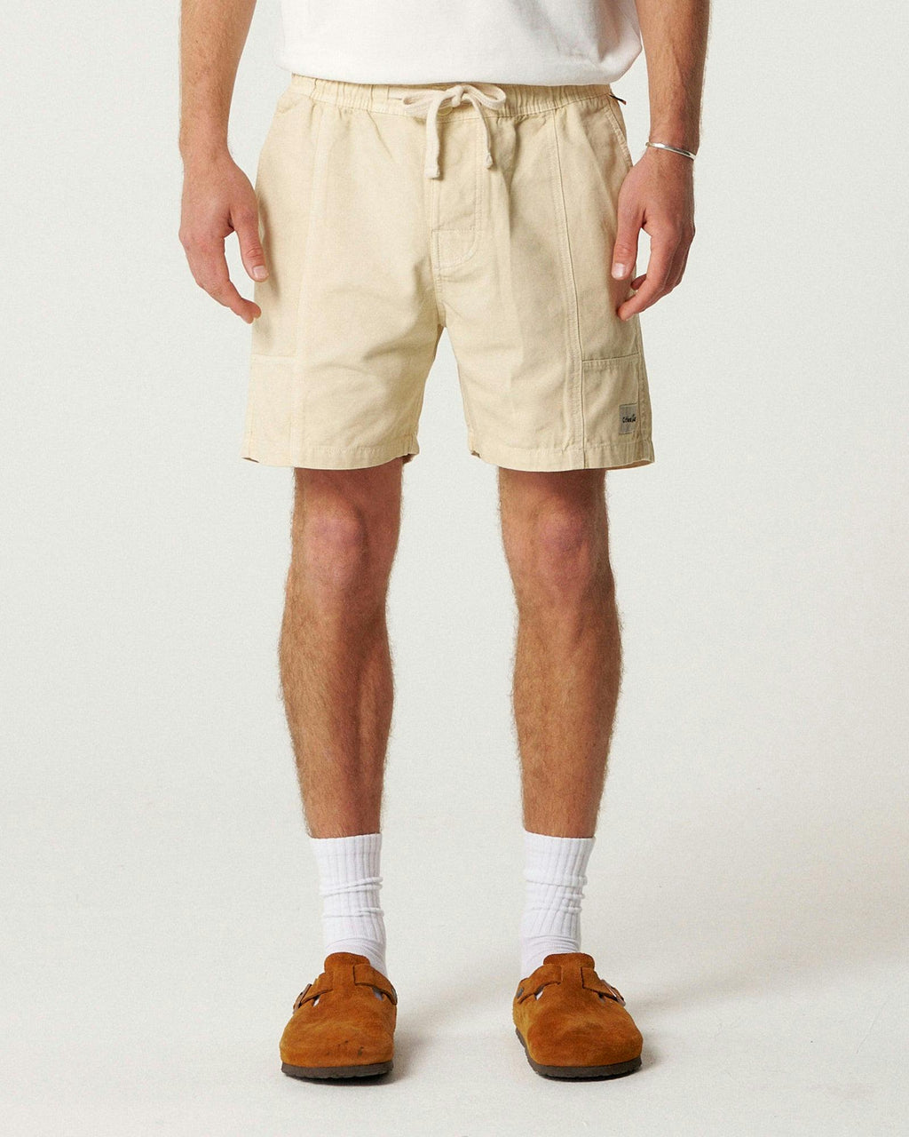 All Day Canvas Short - Ecru