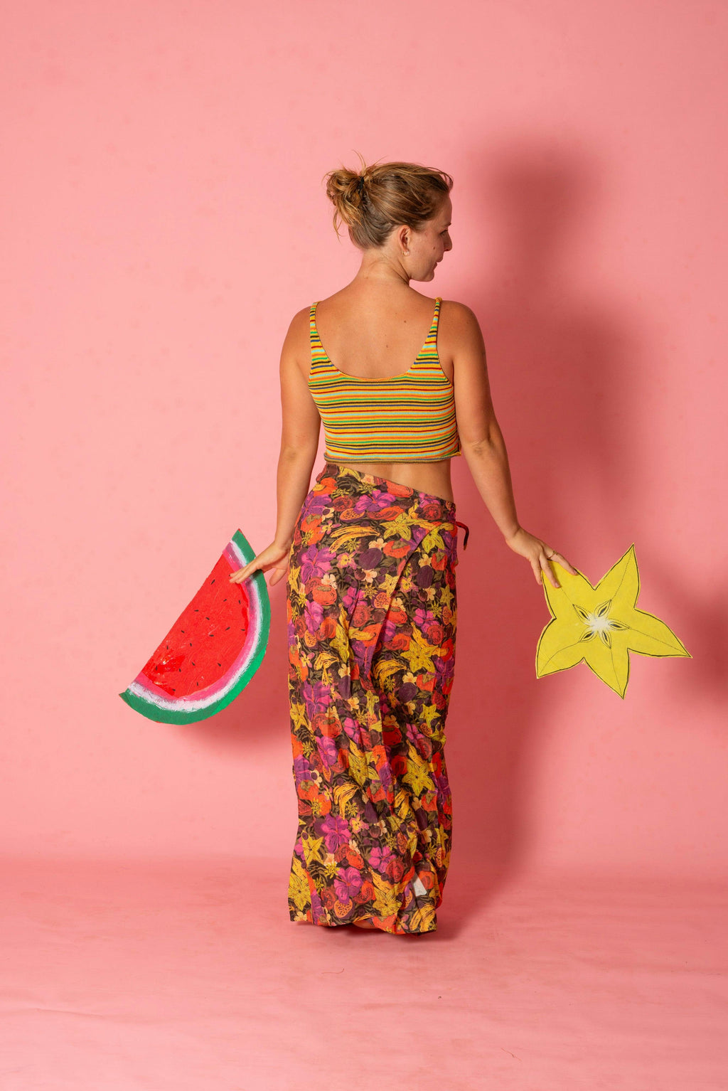 Wrap Skirt in Fruity