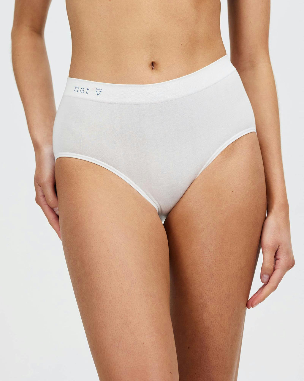 Classic Modal Full Brief Underwear - White