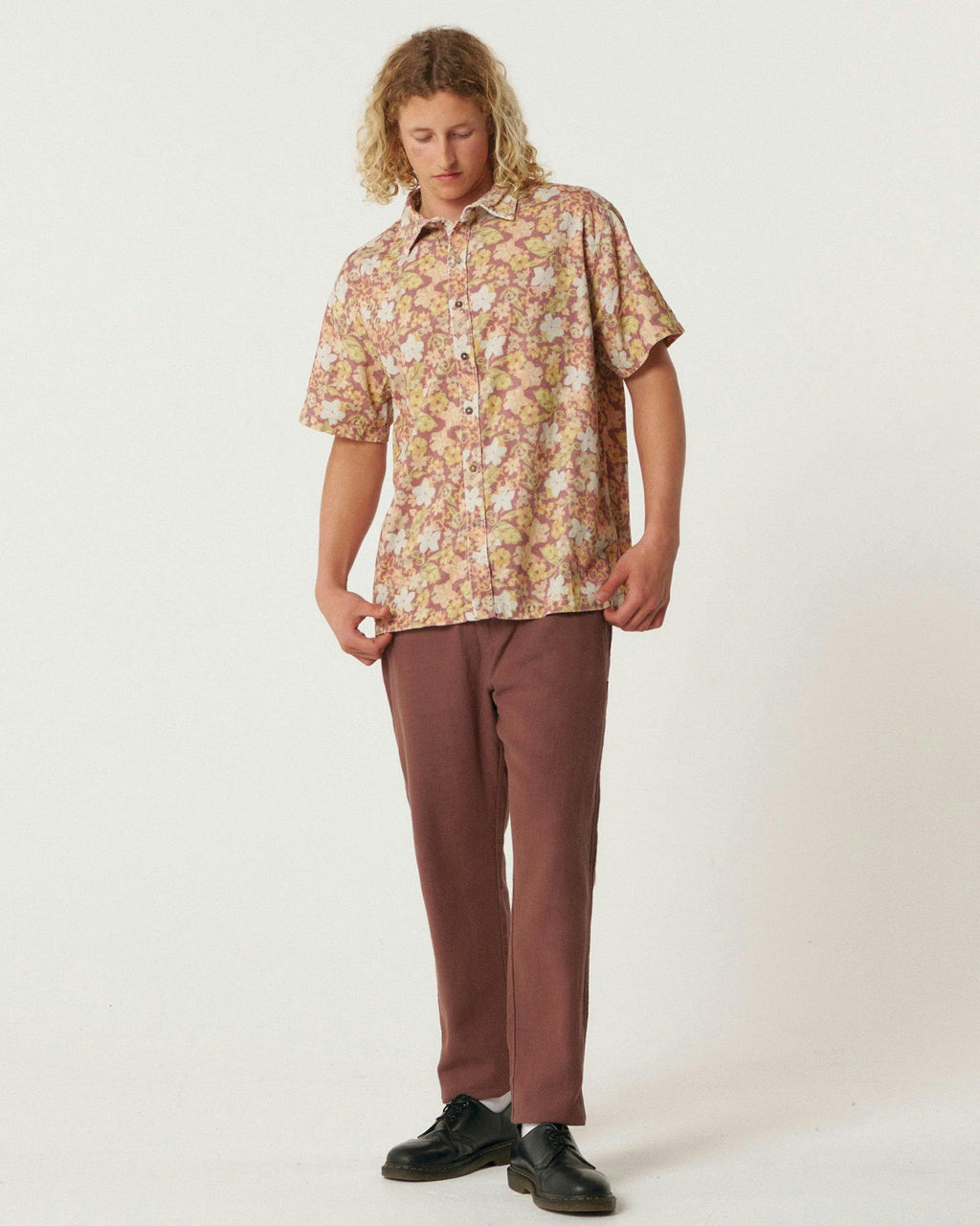 Cruiser Linen Pant - Camel