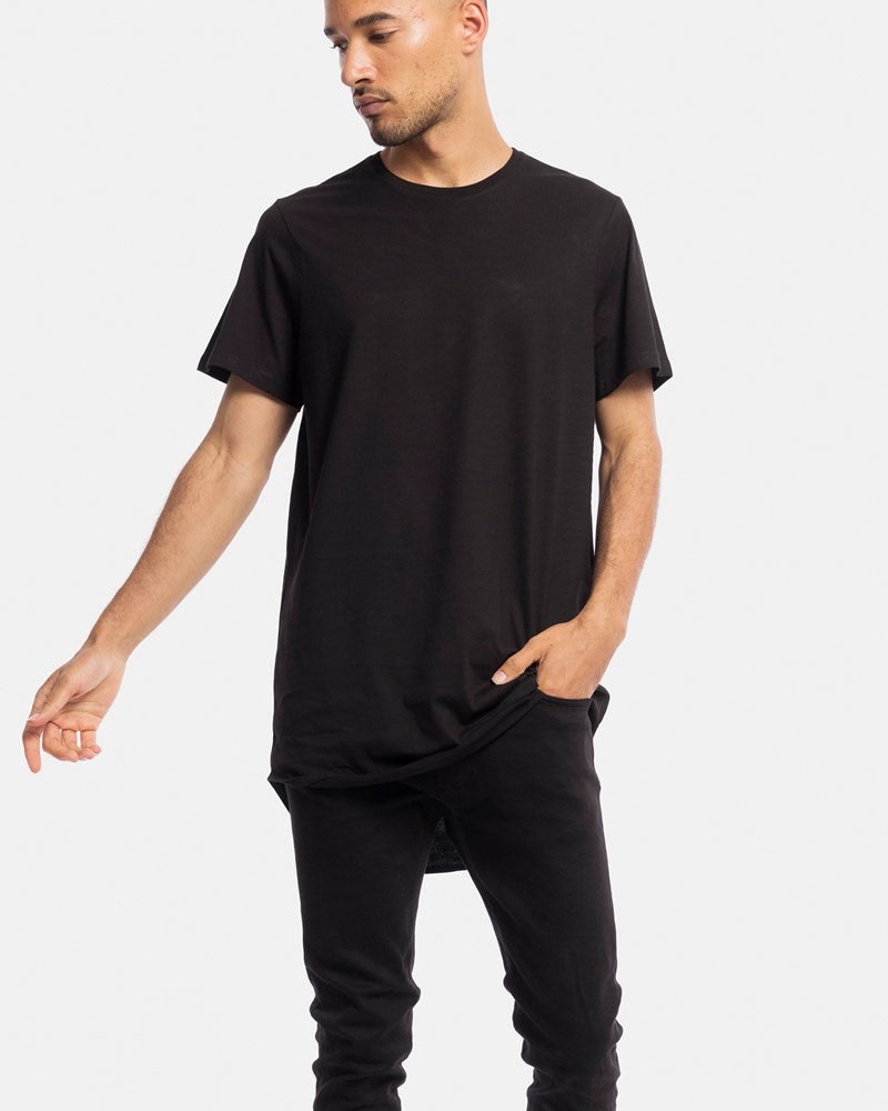 Devoid Premium Curved Hem Tee