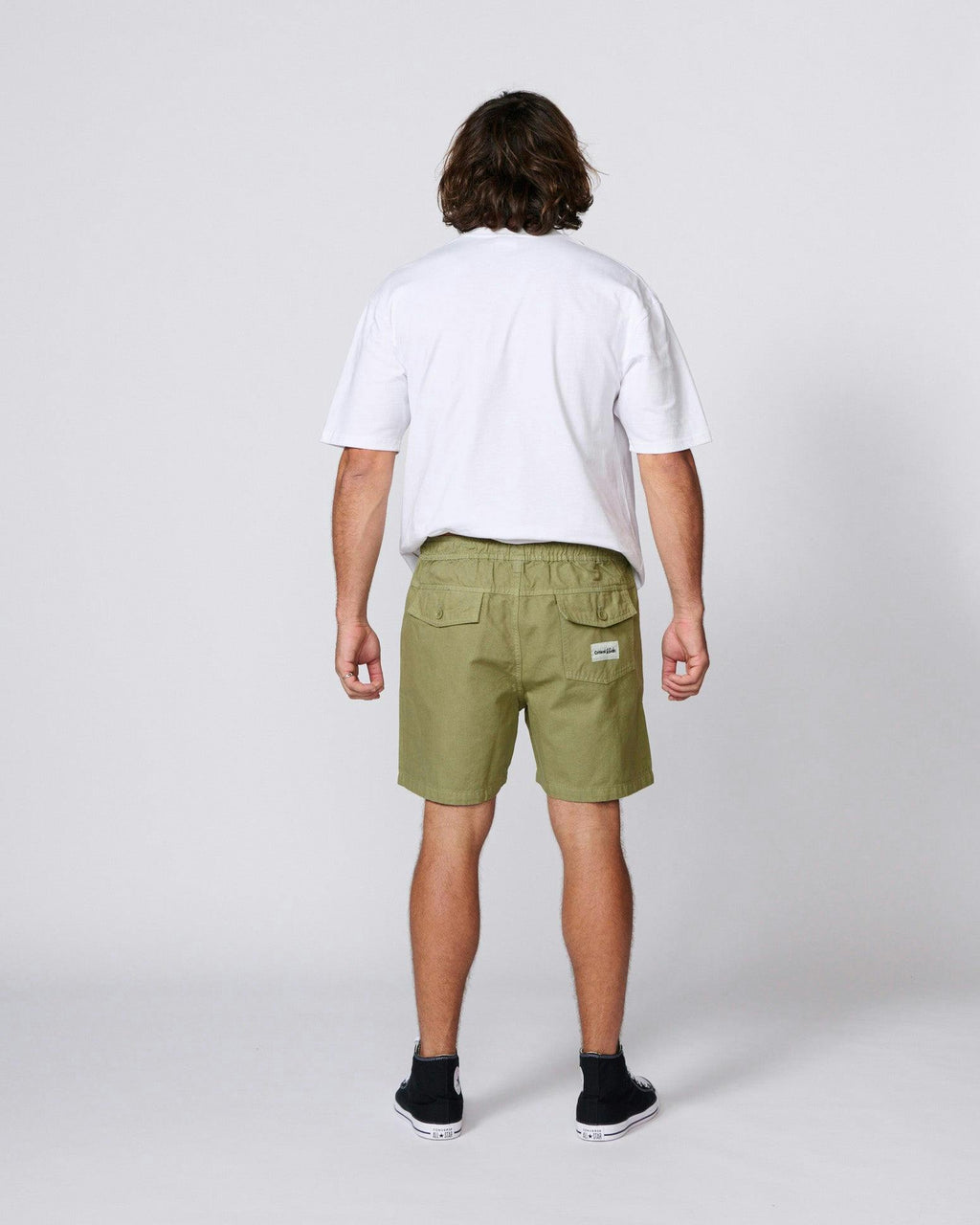 All Day Canvas Walkshort - Dusty Green