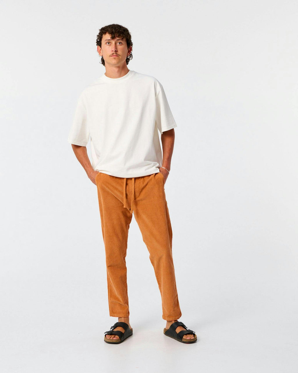All Day Cord Pant - Terracotta