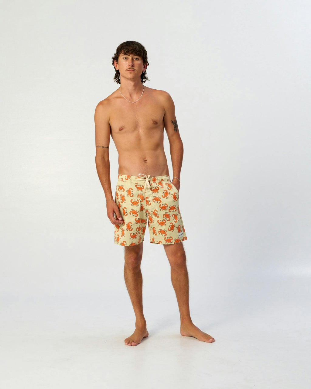 Gerald 17" Trunk - Ecru