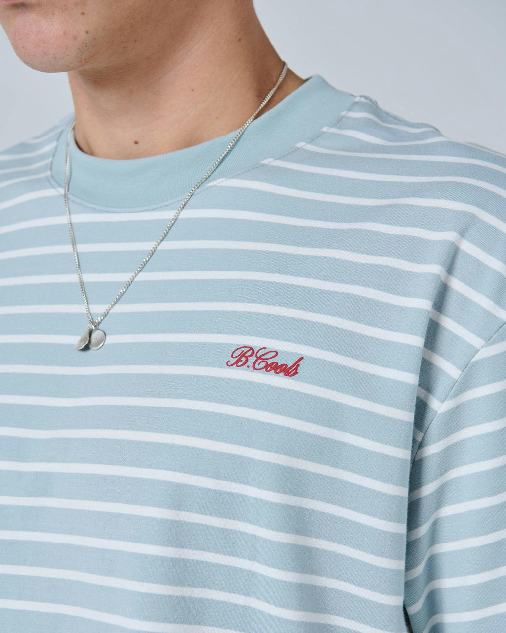 scribe t-shirt blue stripe
