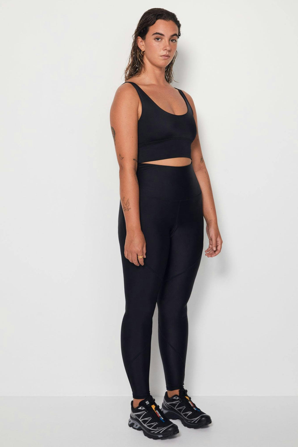 Libby High Waist Surf Legging - Black
