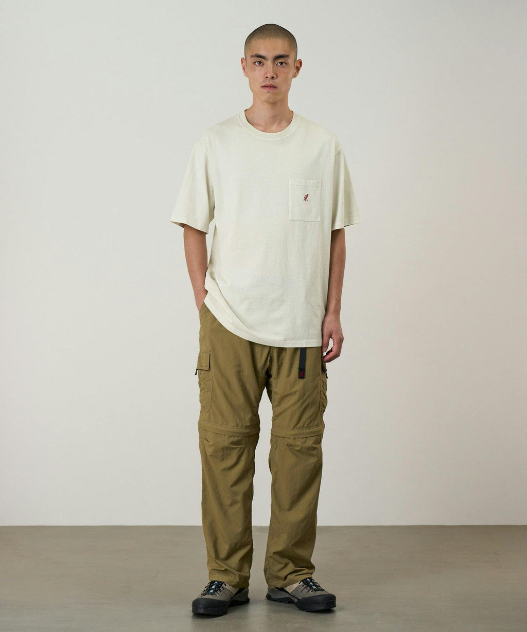 Gramicci One Point Pocket Tee in Natural Pigment