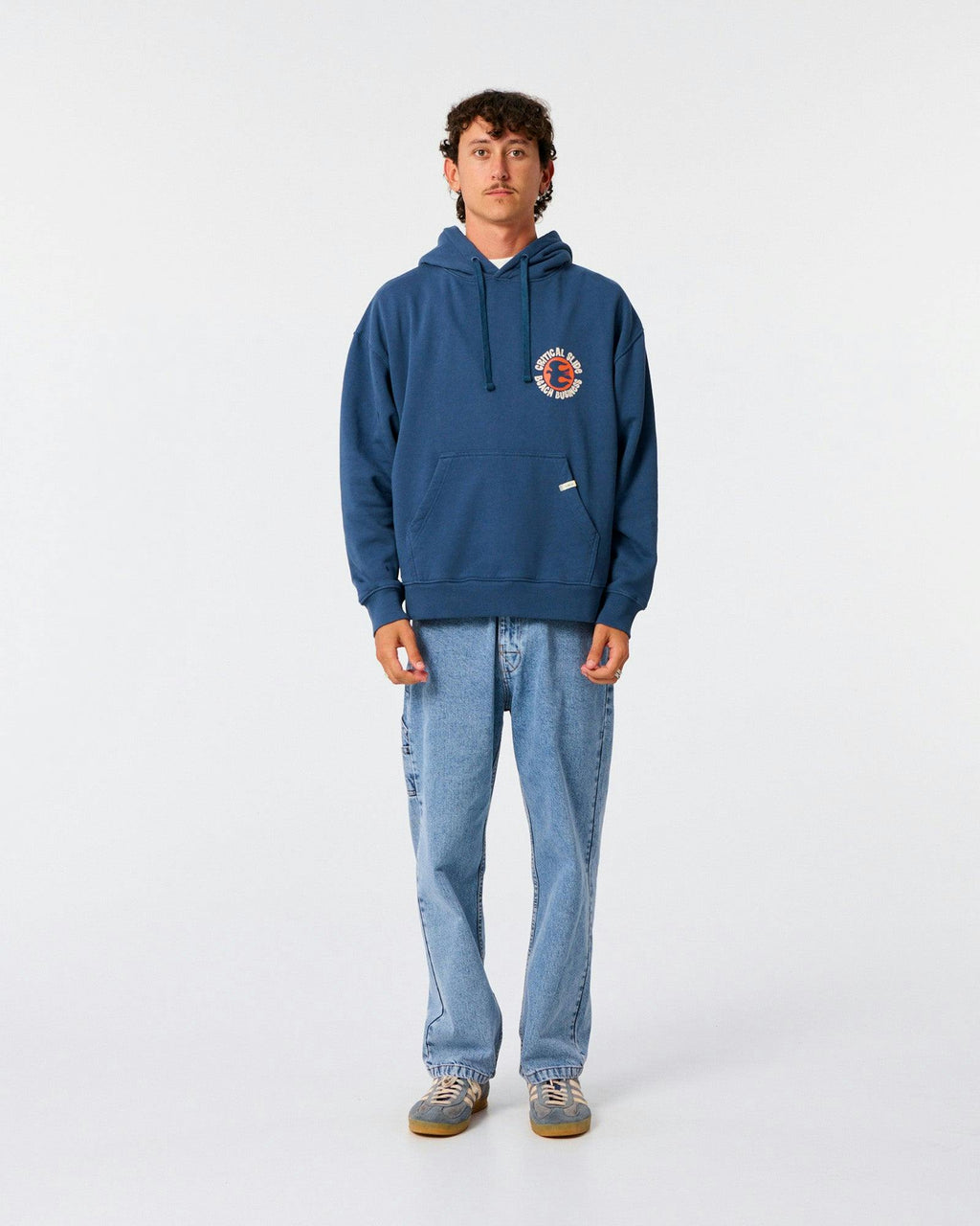 Seabird Hood - Worker Blue