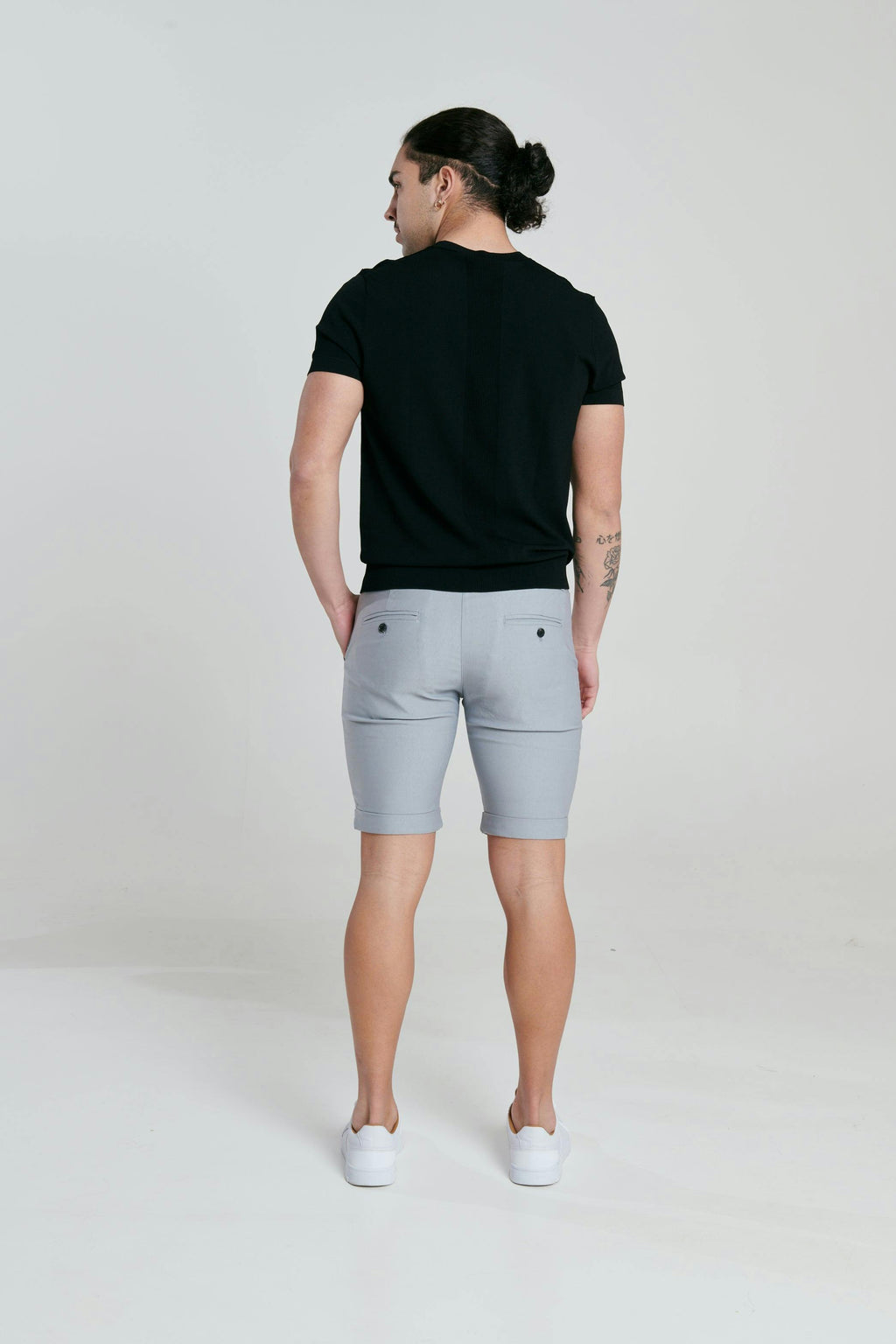 CARDIFF Grey Pant Short