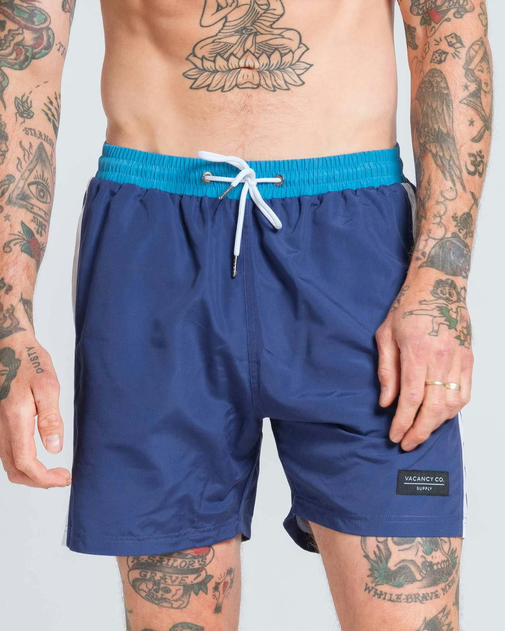 Side Stripe Swim Short