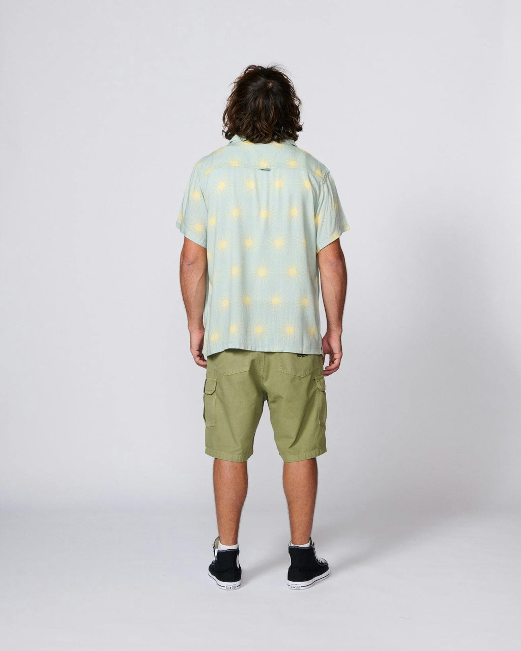 Sun Salute Resort Shirt - Seafoam