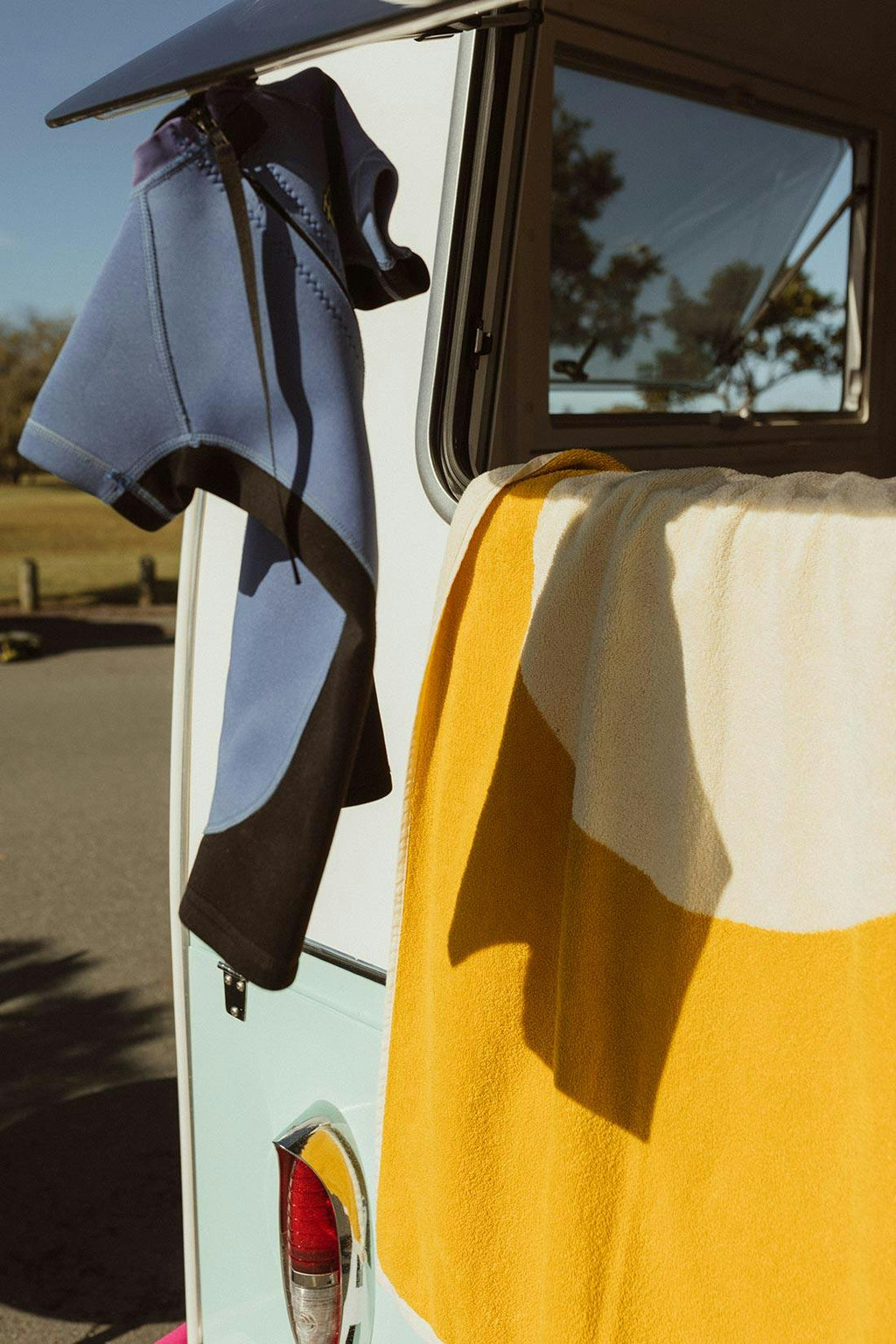 Sun's Up Luxe Everyday Towel - Mustard/Sand