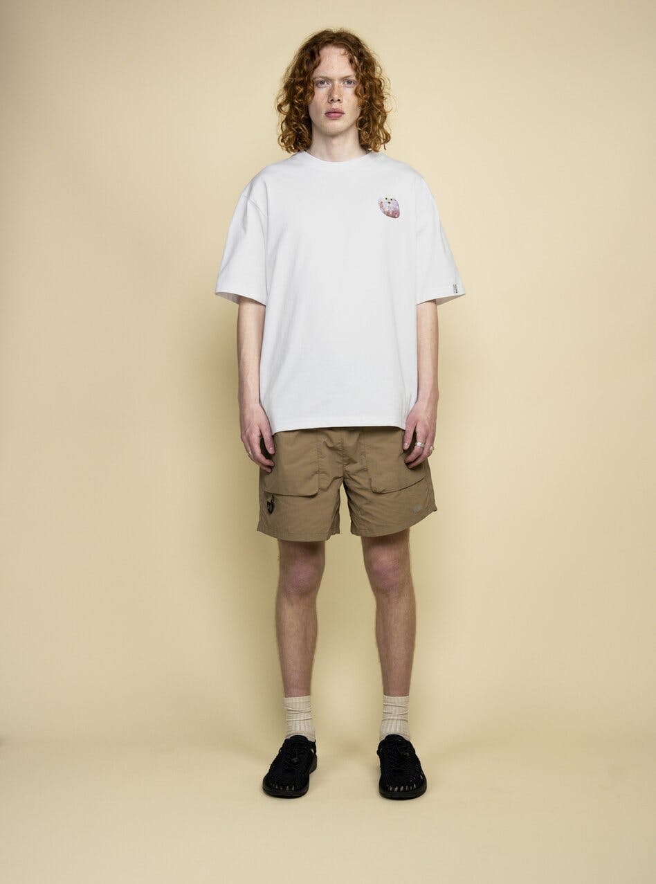 RILL STONE PRINT SHORT SLEEVE T-SHIRT