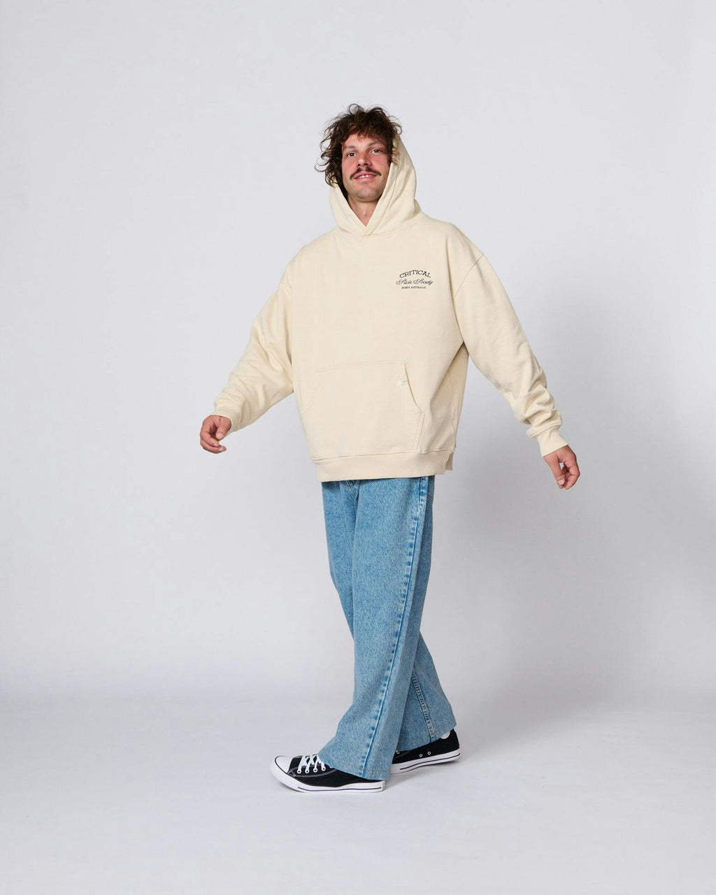 Wax Hoodie - Bone