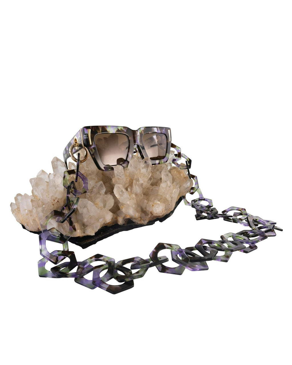 The Mischief - Moondust Sunglass | Amber Polarised Lenses