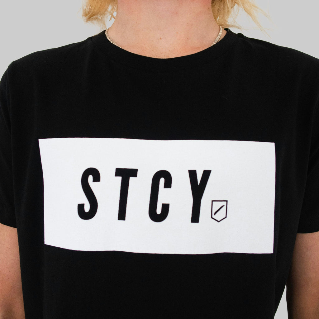 BOYS BLOCK TEE / BLACK