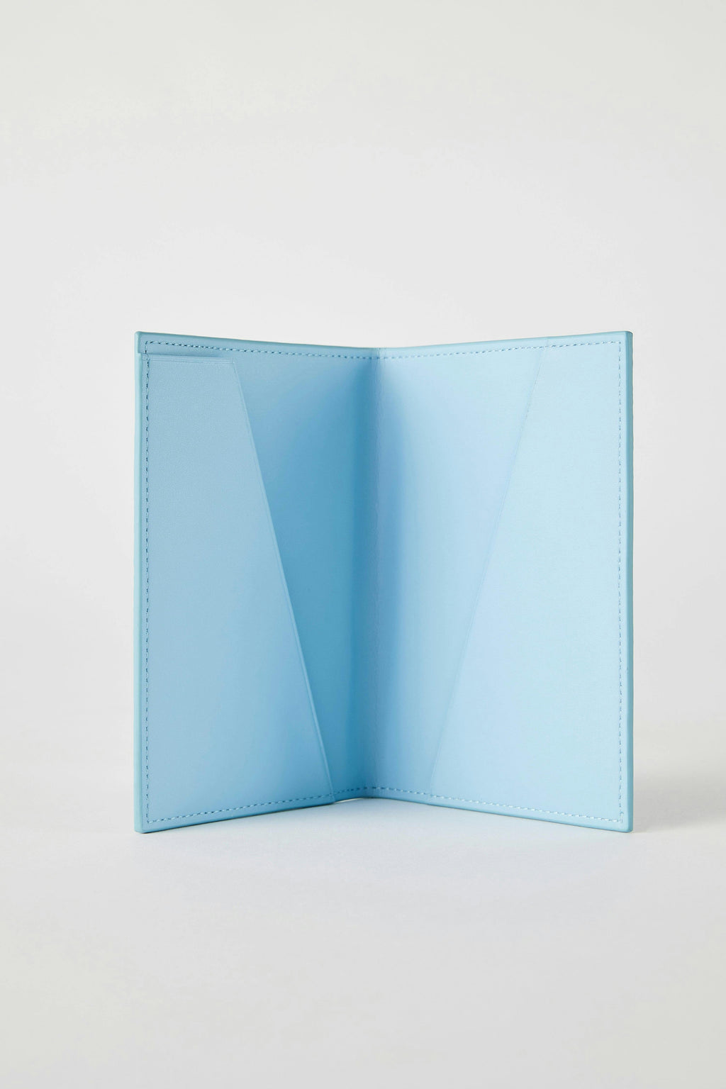 Leather Passport Holder | Blue
