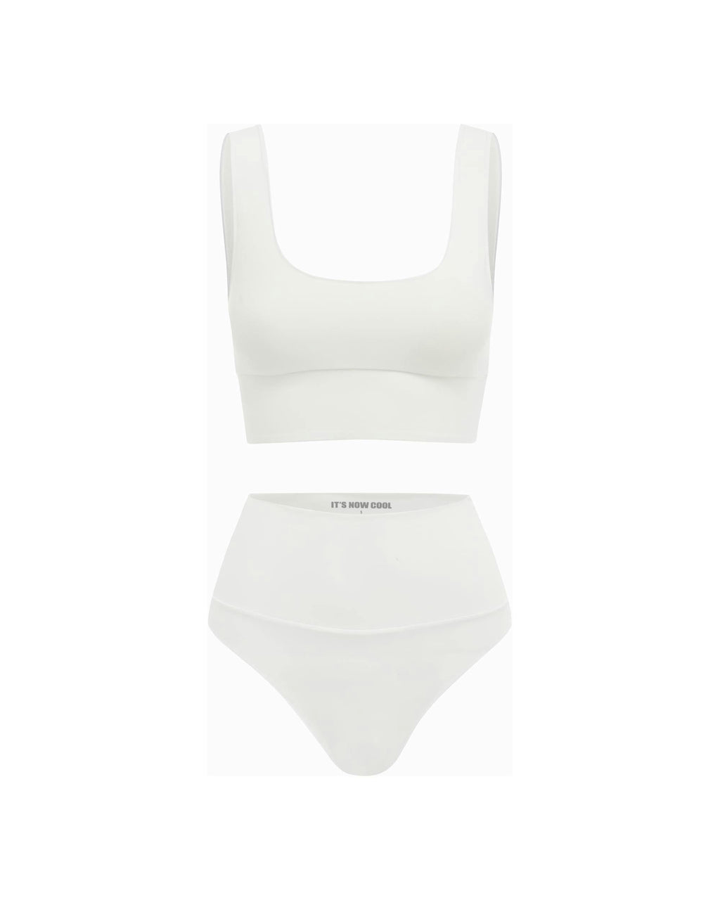 THE CONTOUR CROP TOP - WHITE