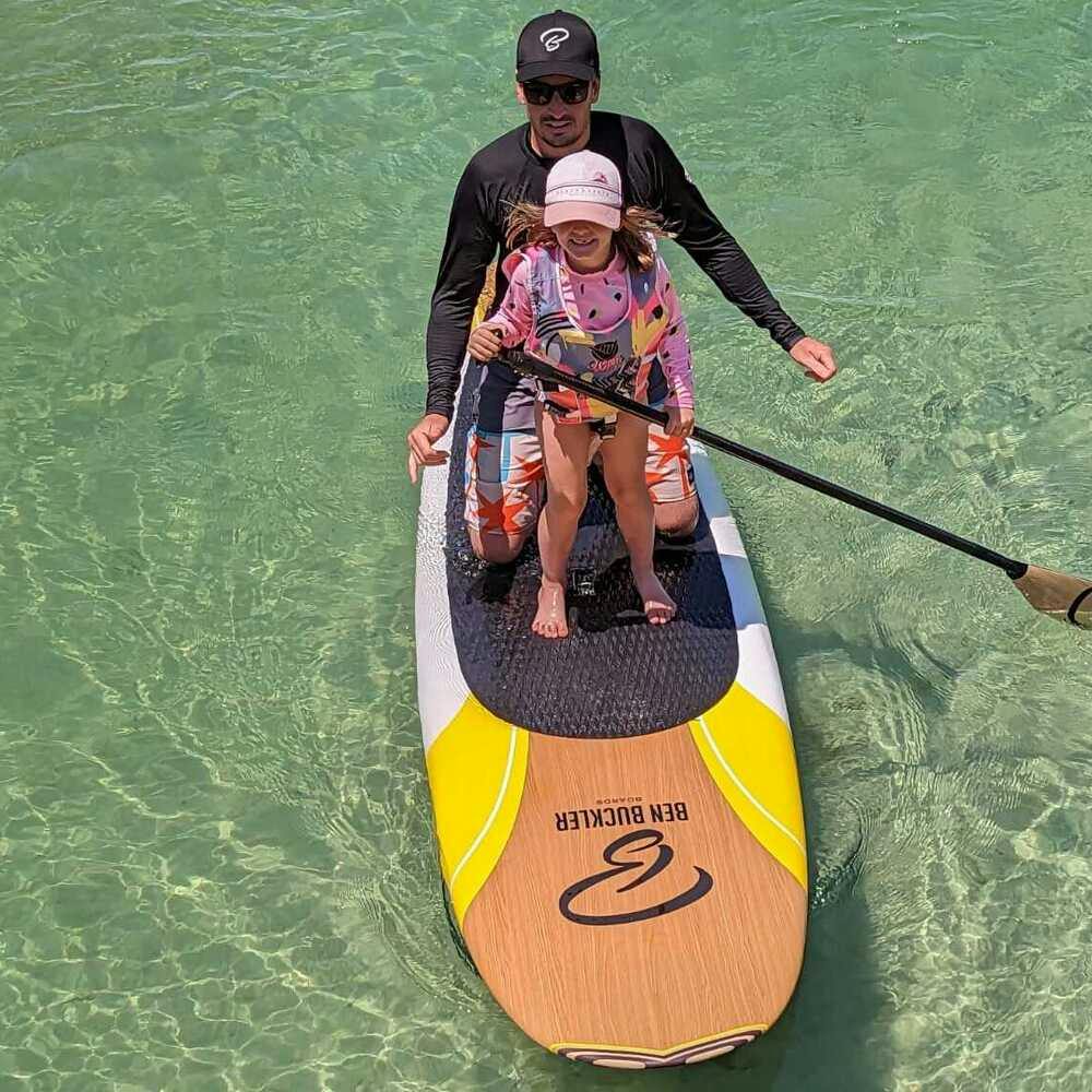 Toes Nose II Yellow Paddle Board