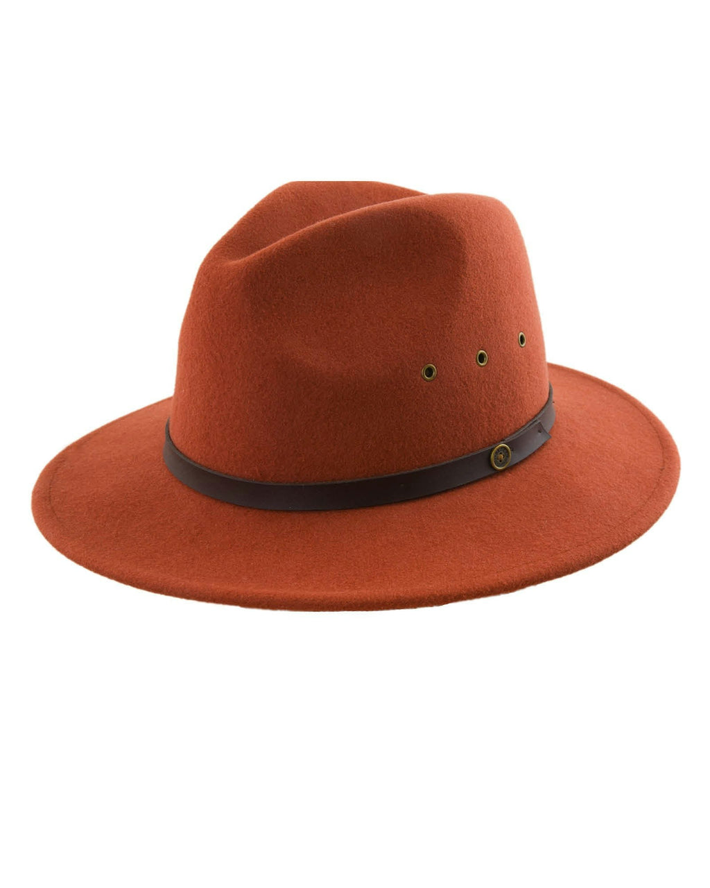The Ratatat Felt Hat - Rust