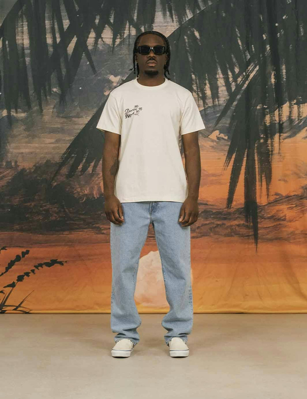 Cat Call Tee Antique