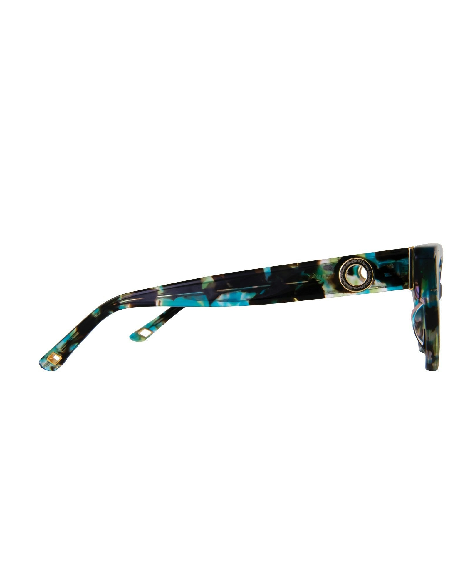The Astral Plane – Galaxy Cat-Eye Sunglasses | Pink Polarised Lenses
