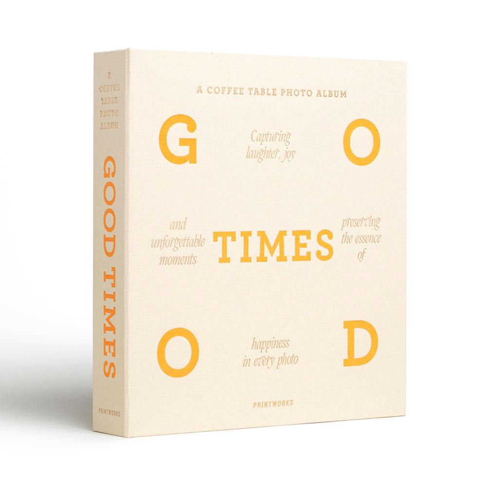 Printworks Photo Album-Good Times-Beige