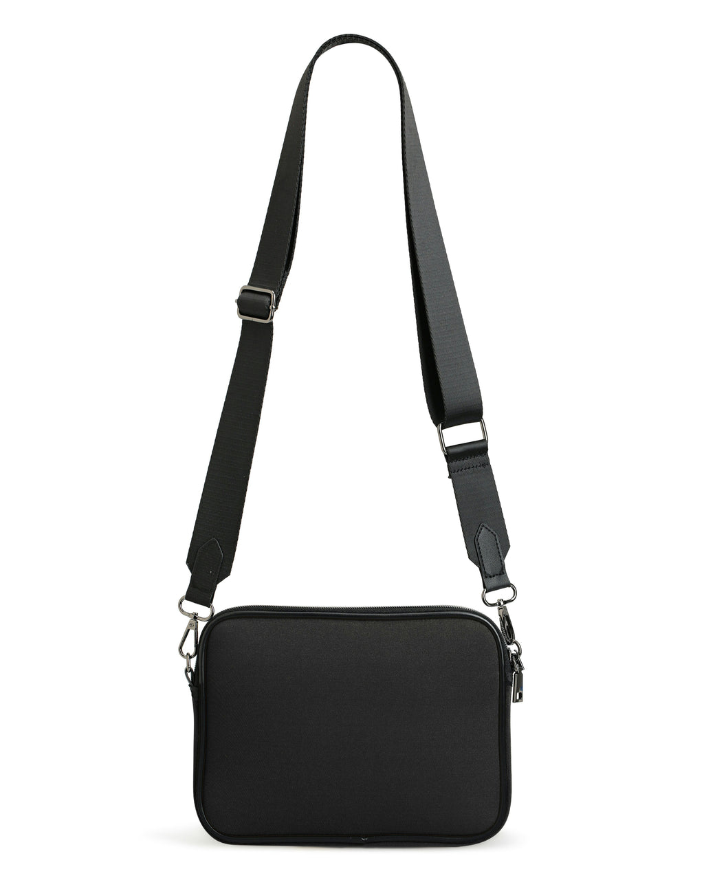 The Piper Bag (BLACK) Neoprene Crossbody Bag