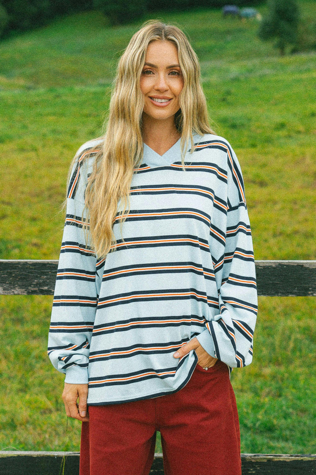 Nautical Long Sleeve Tee - Captains