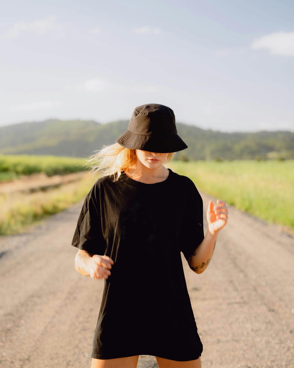 FBS x Reality – Recycled Bucket Hat Black | Adjustable Fit