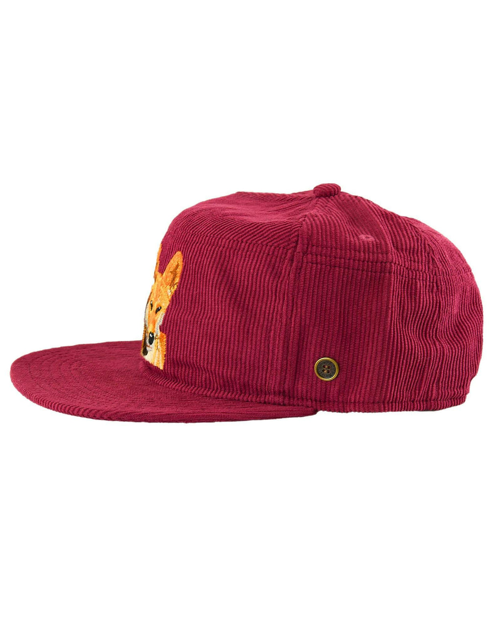 Dingo – Kids Corduroy Stash Cap in Berry